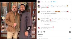 محمد رمضان والملك محمد السادس