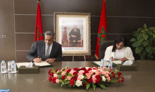 المدير العام للأمن الوطني ولمراقبة التراب الوطني ورئيسة المجلس الوطني لحقوق الإنسان يوقعان اتفاقية إطار للشراكة والتعاون المؤسسي