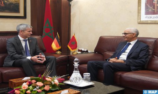 في لقاء للسيد الطالبي العلمي مع سفير ألمانيا بالمغرب.. التأكيد على الدينامية الجديدة في علاقات البلدين