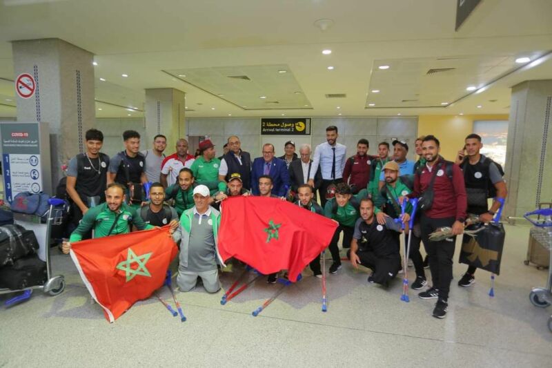 المنتخب المغربي لمبتوري5 | Aldar.ma