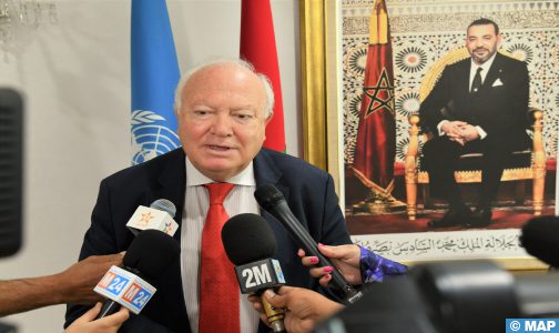 السيد موراتينوس يعرب عن شكره لجلالة الملك على دعمه لعقد المنتدى العالمي التاسع لتحالف الحضارات بفاس