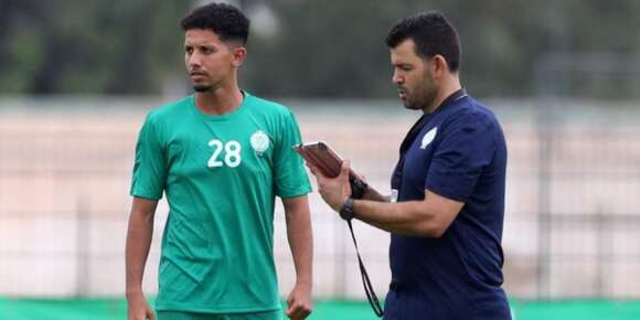 لاعب رجاوي جر البدراوي والفريق الأخضر للجامعة