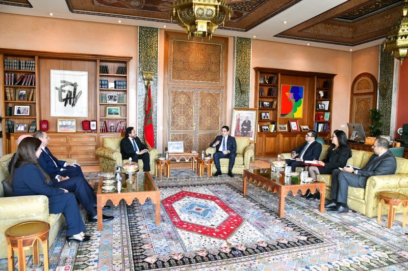 ناصر بوريطة يستقبل نائب رئيس جمهورية السالفادور(+صور) 3 Nasser Bourita recoit le Vice President de la Republique du SalvadorSans titre 26
