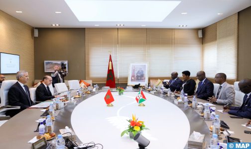التعاون في المجال الفلاحي محور مباحثات السيد صديقي مع رئيس مجلس الشيوخ البوروندي