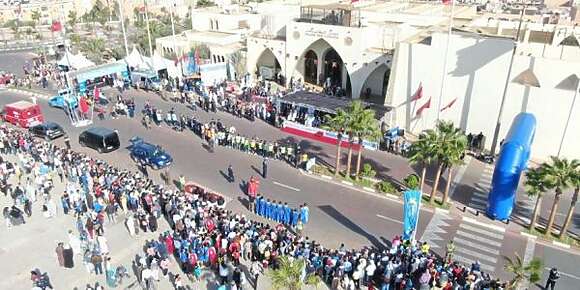 المغربي محمد لبيباط والكينية جبكوجي باسكاليا ربحو نصف ماراطون العيون الدولي -تصاور
