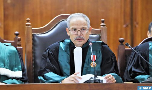 تنصيب الرئيس الأول لمحكمة الاستئناف الإدارية بالرباط