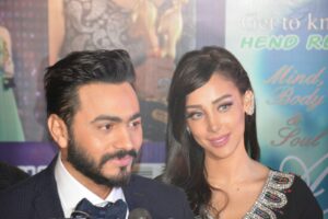 سمة بوسيل وتامر حسني