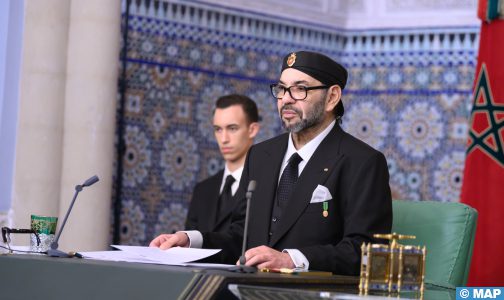 صاحب الجلالة الملك محمد السادس يوجه خطابا ساميا إلى شعبه الوفي بمناسبة الذكرى السابعة والأربعين للمسيرة الخضراء