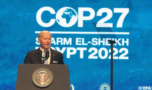 كوب 27 .. بايدن يجدد تأكيد الولايات المتحدة التزامها بتنفيذ اتفاق باريس من أجل خفض الانبعاثات