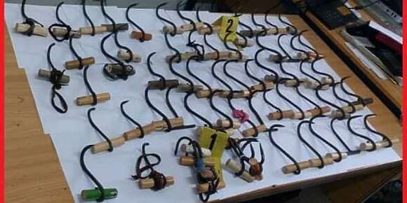 محاولة جماعية جديدة للحريك باستعمال الخطافات تحبطات. تشدو 11 بطنجة وتحجزات 18 أداة حديدية