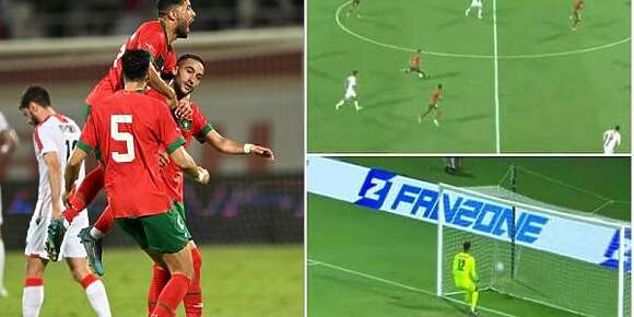 مغربي تشد فالإمارات بسبب بيت زياش الواعر فمرمى جورجيا