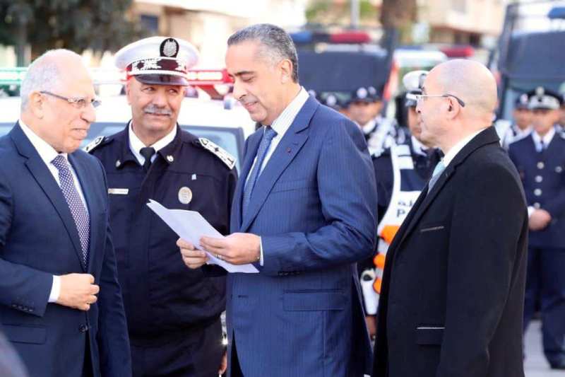 السيد عبد اللطيف حموشي يتفقد البرتوكول الأمني الخاص بحفل استقبال الأسود + صور 4 1 2