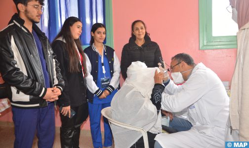 إقليم تزنيت.. حملة سوسيو طبية متعددة التخصصات بمركز جماعة تيغمي
