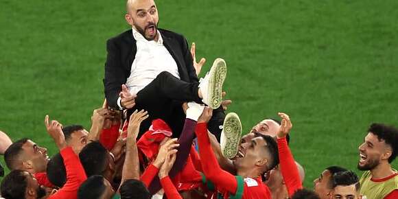 التأهل التاريخي للأسود ووصولهم للمربع الذهبي موضوع امتحان دراسي فموريتانيا