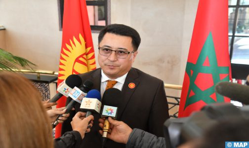 السيد بوريطة يتباحث مع نائب وزير الشؤون الخارجية القرغيزي