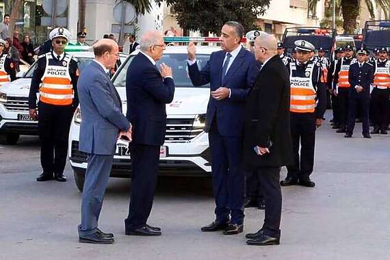 السيد عبد اللطيف حموشي يتفقد البرتوكول الأمني الخاص بحفل استقبال الأسود + صور 2 2 5