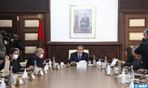 تخصيص الاجتماع الرابع للجنة التوجيهية للبرنامج الوطني للتزويد بالماء الشروب ومياه السقي 2020-2027 لتقييم وضعية السدود