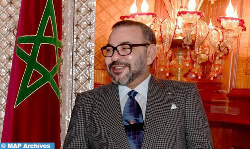 جلالة الملك يهنئ أمير دولة قطر بمناسبة العيد الوطني لبلاده