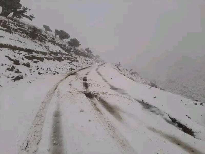 مناظر خلابة رسمتها الثلوج في العديد من مناطق المغرب + صور 3 2