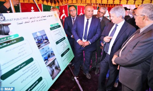 وجدة أنجاد .. زيارة وتدشين مشاريع للتنمية الفلاحية والقروية