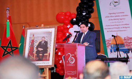 وكالة بيت مال القدس الشريف.. عمل ميداني متواصل، بتوجيهات من جلالة الملك، لتحسين الأوضاع الاجتماعية والمعيشية للساكنة المقدسية (السيد بوريطة)