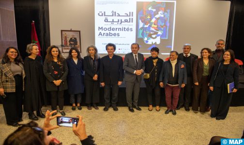 الرباط: افتتاح معرض “الحداثات العربية – مجموعة متحف معهد العالم العربي”