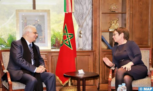 الرباط .. السيد بركة يتباحث مع رئيسة البنك الأوروبي لإعادة الإعمار والتنمية