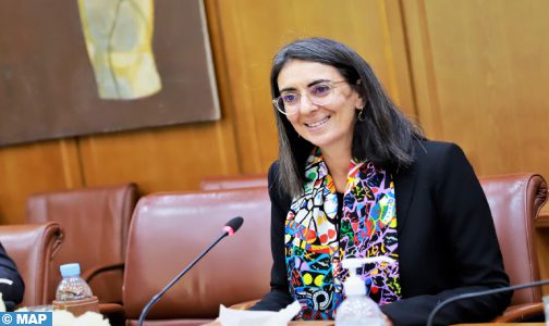 السيدة نادية فتاح تتباحث مع مسؤولي مؤسسة التمويل الدولية