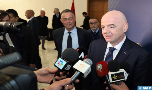 المغرب يحشد كل الوسائل اللازمة لإنجاح كأس العالم للأندية (جياني إنفانتينو)