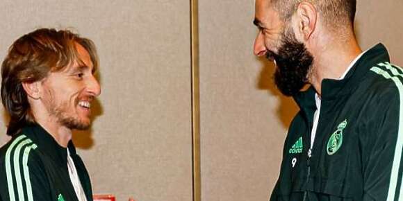 بنزيما غيتدرب مع الريال فمركز محمد السادس من بعدما وصل على فرقتو للمغرب