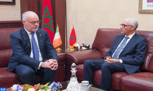 رئيس مجلس النواب يجري مباحثات بالرباط مع سفير جمهورية أيرلندا لدى المغرب