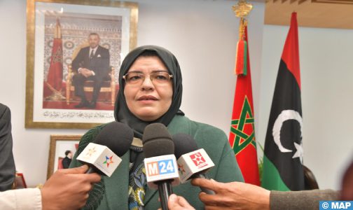 وزيرة العدل الليبية تعبر عن رغبتها في الاستفادة من التجربة المغربية في المجال الحقوقي