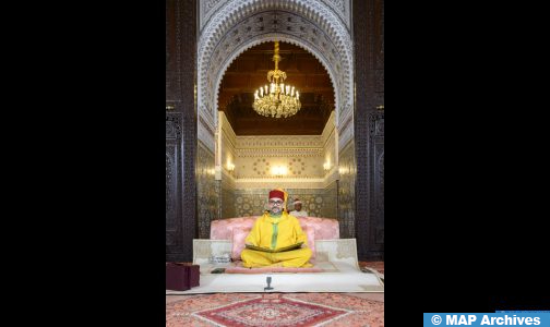 أمير المؤمنين يترأس الدرس الثاني من سلسلة الدروس الحسنية الرمضانية