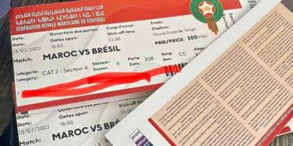 الجمهور المغربي كواتو المارشي نوار.. تذاكر ماتش المغرب والبرازيل شاعلة فيهم العافية بحال تقضية رمضان