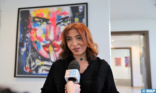 الرباط .. افتتاح معرض ”أَحبوا” للفنانة المغربية الفرنسية كريمة دي لينا