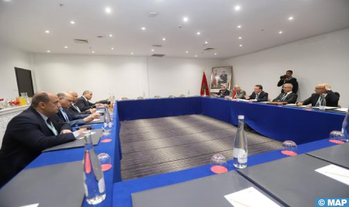 المؤتمر العالمي للسرعة الفائقة السككية بمراكش.. السيد عبد الجليل يتباحث مع نظيره المصري