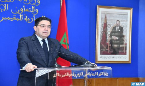 المغرب ليس طرفا في النزاع المسلح بين روسيا وأوكرانيا (ناصر بوريطة)