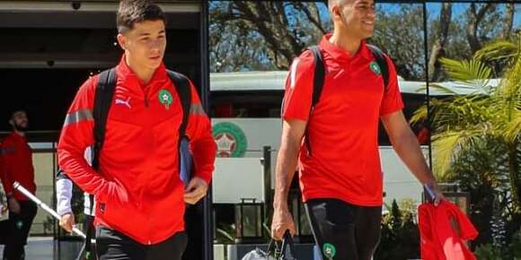 المنتخب المغربي ركب البراق لطنجة باش يلعب الماتش اميكال مع البرازيل
