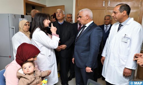 تازة.. السيد آيت الطالب يعطي انطلاقة خدمات ثلاث منشآت صحية