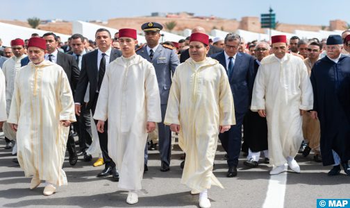 تشييع جثمان الراحل عبد الواحد الراضي بحضور صاحب السمو الملكي ولي العهد الأمير مولاي الحسن وصاحب السمو الملكي الأمير مولاي رشيد