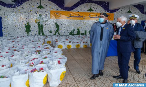 سلا.. جلالة الملك يعطي انطلاقة العملية الوطنية “رمضان 1444” لفائدة 5 ملايين شخص