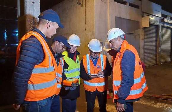 شركة ليدك تواصل مجهوداتها لتأمين إمدادات المياه الصالحة للشرب للدار البيضاء الكبرى 2 LydecSans titre 15