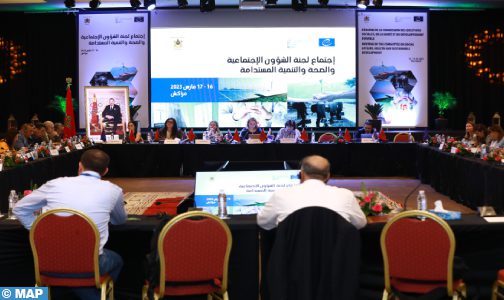 مراكش.. لجنة القضايا الاجتماعية والصحة والتنمية المستدامة للجمعية البرلمانية لمجلس أوروبا تناقش الانتقال الطاقي وقضايا الشباب والإعلام