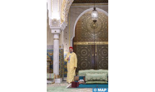 أمير المؤمنين يترأس الدرس الخامس من سلسلة الدروس الحسنية الرمضانية