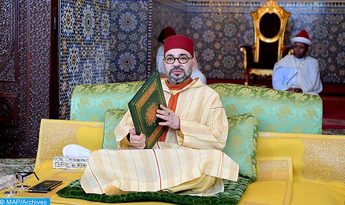 أمير المؤمنين يترأس اليوم الخميس الدرس الثالث من سلسلة الدروس الحسنية الرمضانية