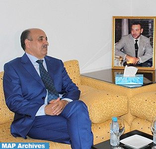 السيد خليهن ولد الرشيد يتباحث بالرباط مع رئيس مجلس النواب بجمهورية الدومينكان