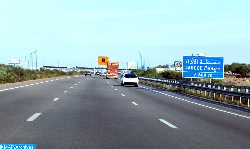 طنجة – الرباط: صيانة قارعة الطريق السيار على مستوى بدال شمال القنيطرة
