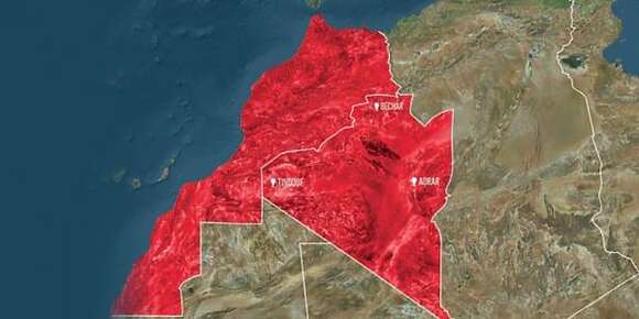 وثيقة ديال المخابرات الامريكية ترفعات عليها السرية: الاراضي اللي فالصحراء الشرقية واللي كتعتابر دابا جزائرية هي فالواقع مغربية وفرنسا هي السبب فالصراع المغربي الجزائري
