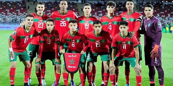 المنتخب المغربي لأقل من 17 عام ضرب جنوب افريقيا بالجزائر‎‎