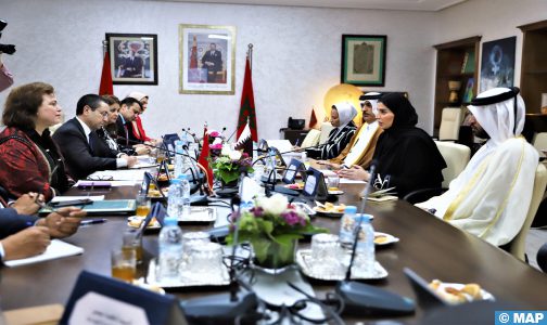تعزيز العلاقات الثنائية محور مباحثات السيدة حيار مع نظيرتها القطرية